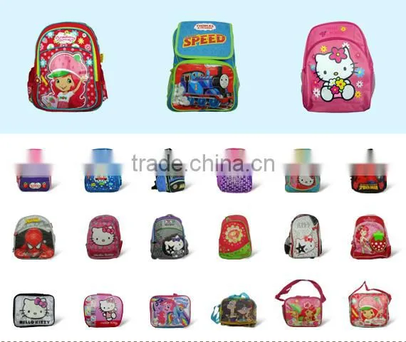 Popular Design Custom Cheap Prices Sales Kids School Bag Set