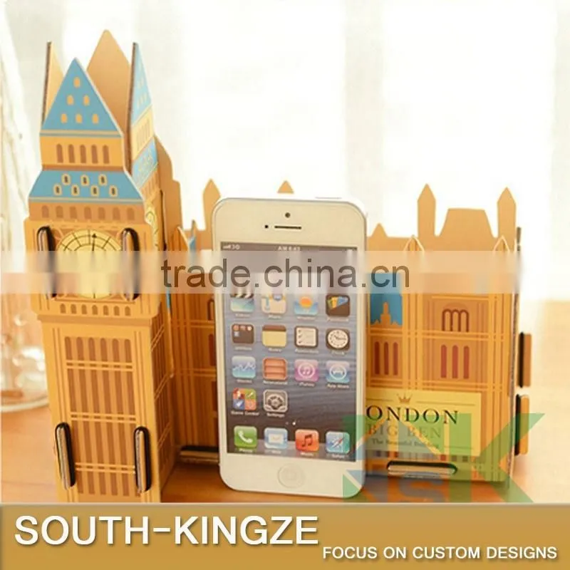 Intelligent Education Toy Europe Style Castle Hard Thick Paper Puzzle
