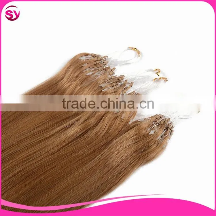 Hot Sale Brazilian Straight Micro Ring Hair Invisible Nano Ring Hair Extensions