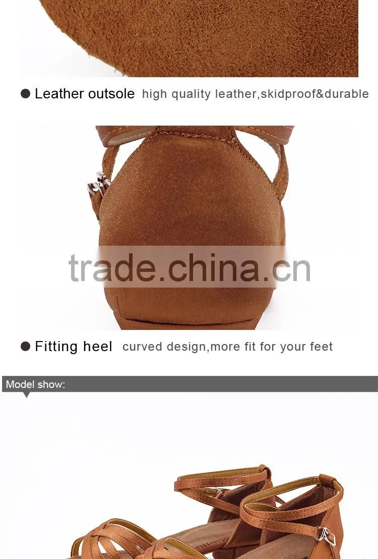China Ladies Ballroom salsa Dancing Shoes Cheap Latin Dance Shoes