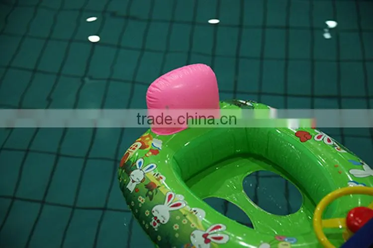 The new 2014 baby swim ring The horn car take a boat pattern by PVC inflatable boat