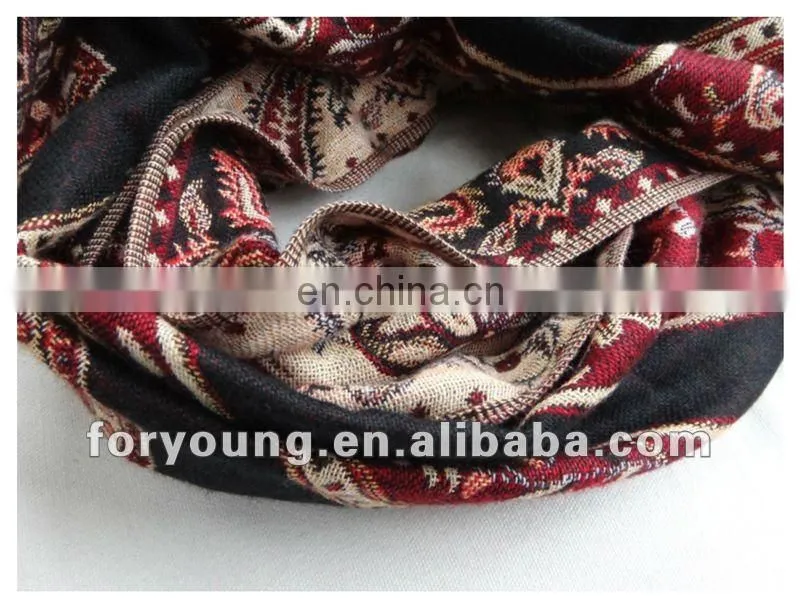 design jacquard artificial cotton shawl