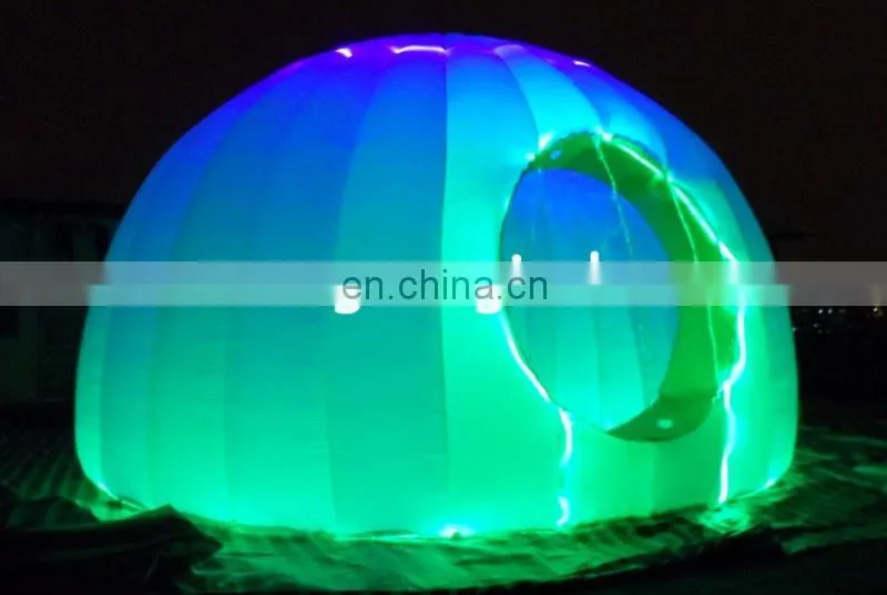 LED party/ wedding Inflatable dome tent