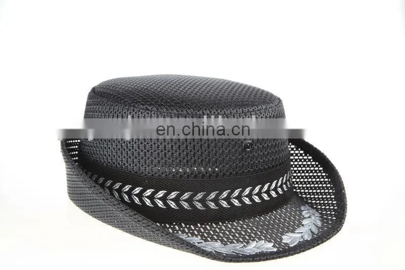 Women's military patrolman superintendent summer hat