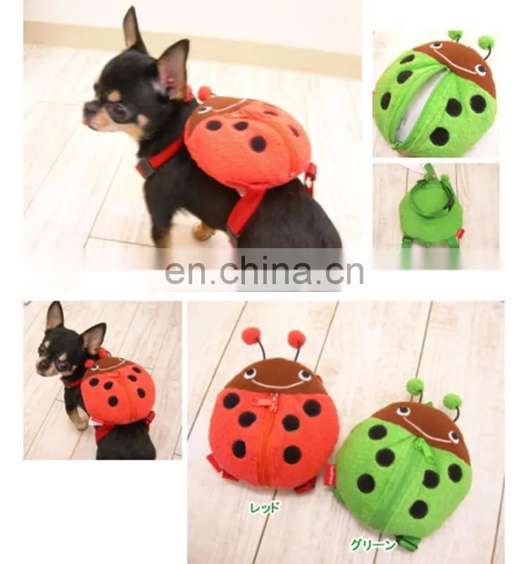 Beetle backbags with leash Dog Collar