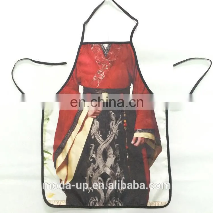 interesting kitchen apron with custom logo high quality from China