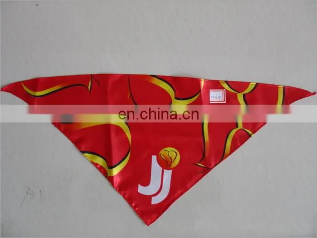 Fashion pet embroidered neck warmer soft bandana fleece