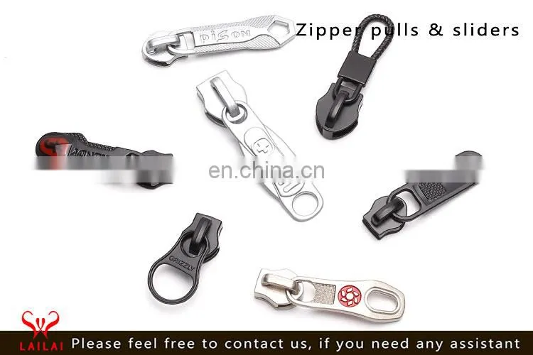 Stylish zipper puller custom logo for brands