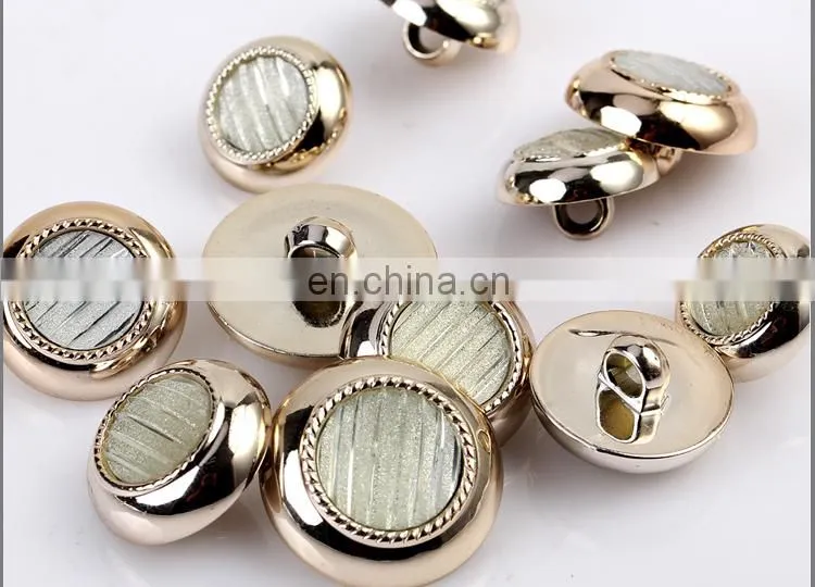 Fashion UV Plating Resin Button for Shirt or Coat BA60374