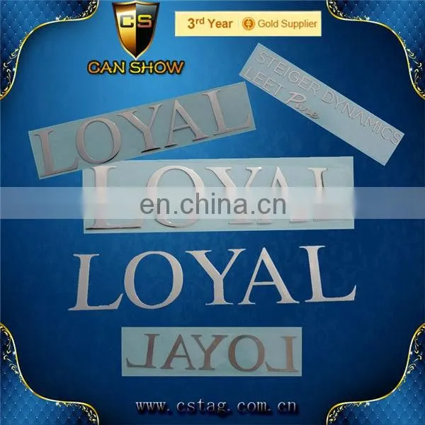 Electroforming metal sticker 3M