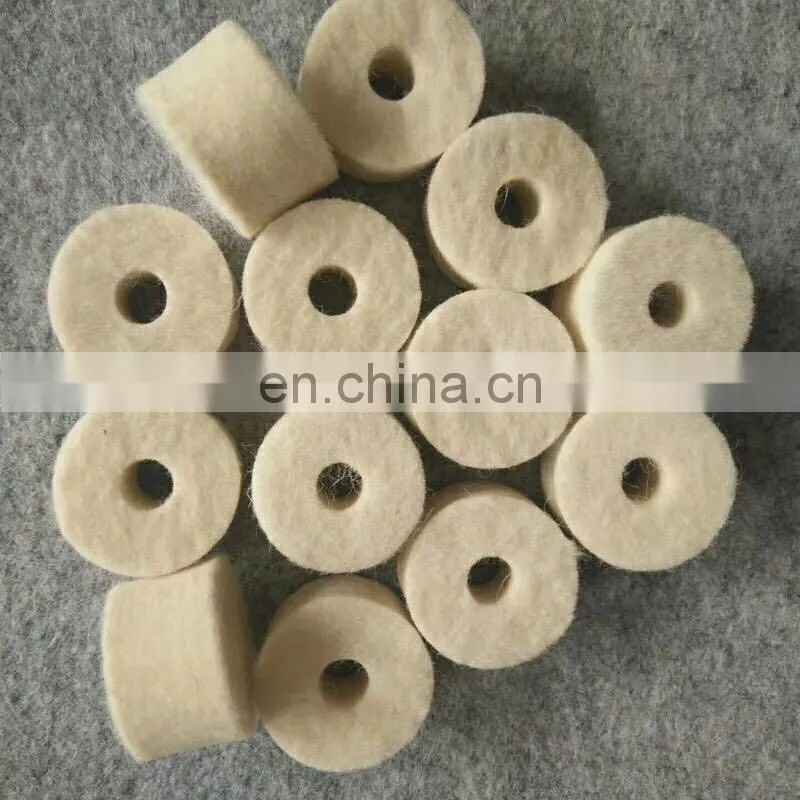 Industrial customized oil sealing gasket felt wool
