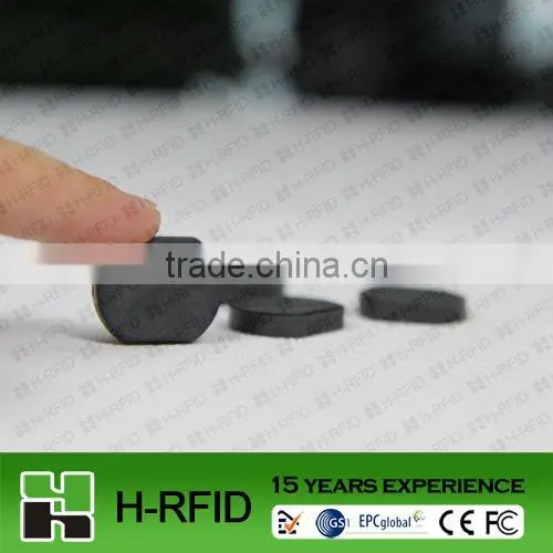 Factory supply high quality thin anti-metal rfid tag with 3M glue with Silk-screen printing/ Laser