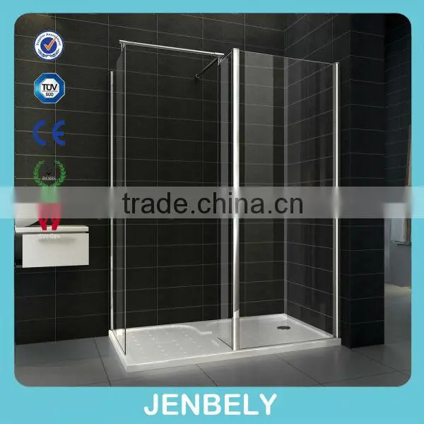 6/8/10mm big space walk-in shower door hardware