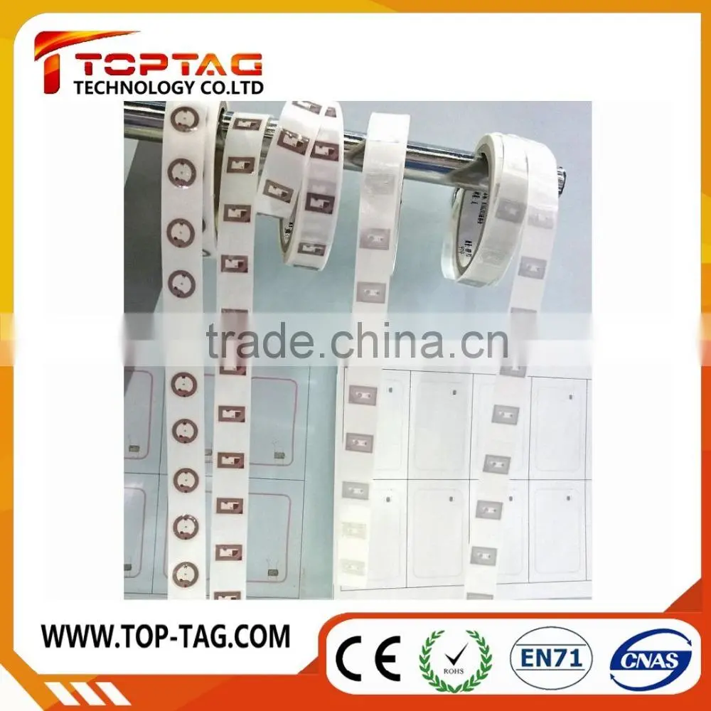 High quality Low cost NFC wet inlay with smart RFID chip