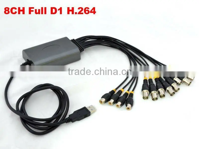 Easy To Connect To Internet And Mobile Phone Usb Dvr 4Ch
