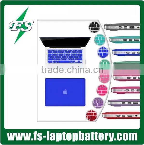 Brand New Crystal Clear Rubberized Hard Case Hard Shell Cover For Apple Macbook