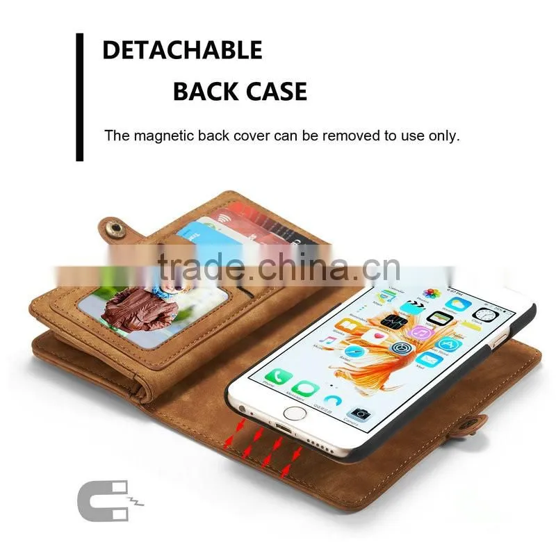 Alibaba wholesale flip+wallet+ credit card slots bussiness for apple iphone 6/6s for iphone 6plus cases
