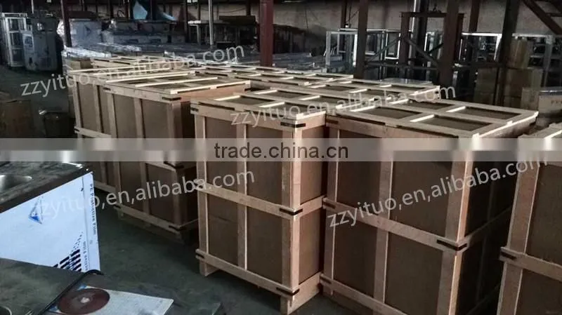 New Design Popular Double Plat pans Commercial Fried Ice Cream Machine Price