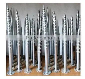 Widely used made in China ground screw anchor for fence
