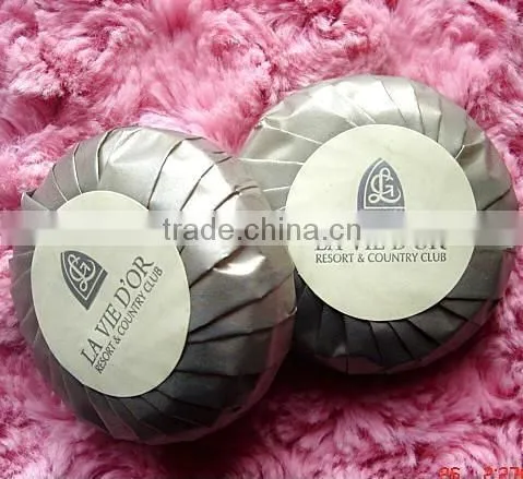 Newest designed semi automatic round soap pleat type wrapping machine