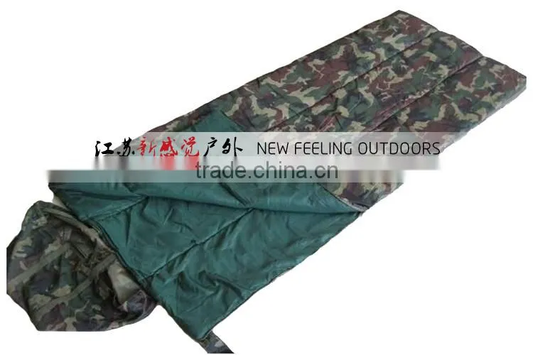 Camouflage Backpacking Cotton Sleeping Bag on Sale
