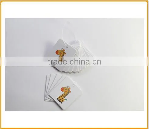 Fashion garment paper hang tag