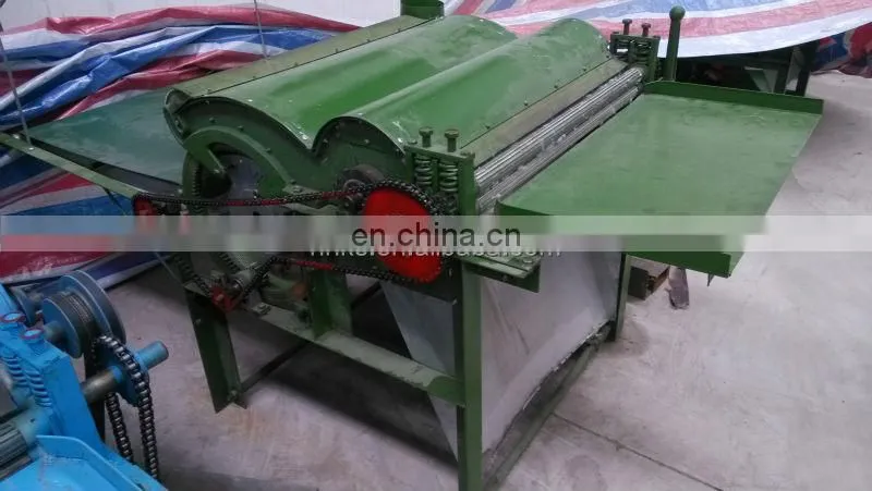 Low noise textile industry use cotton fiber wool opening machine