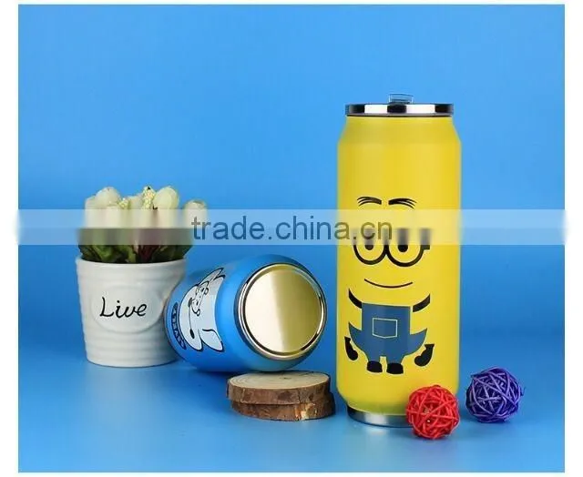 double wall stainless steel beverage can