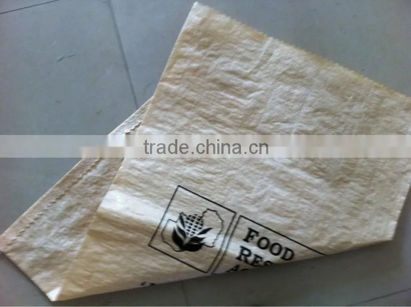 multifunctional white pp woven bag bean bag bean sack with great price