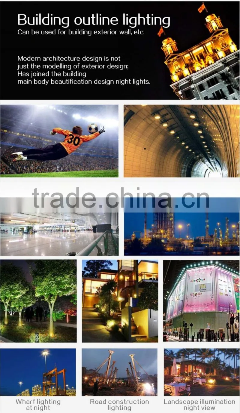 die cast aluminum led flood light housing led flood light 100w in Shenzhen manufacturer