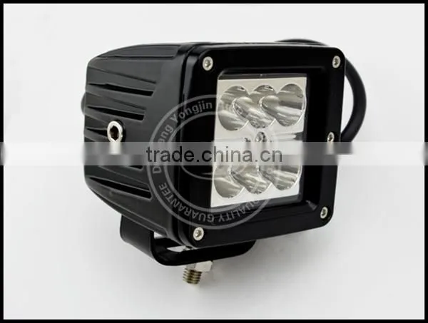 NEW high quality 12v 24v ATV Motor 18w square led work light