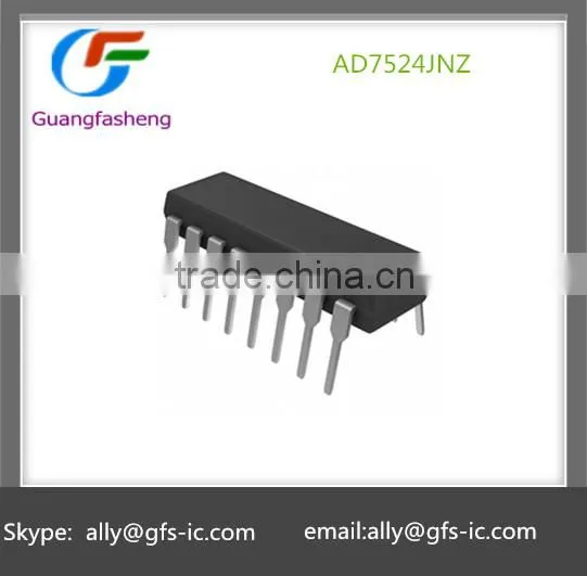 ic AD7524JNZ Digital to analog converter DIP-16