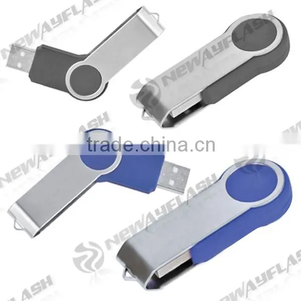 High quality mini swivel plastic usb flash drive