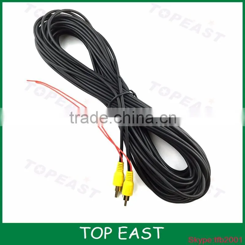 20M back-up camera line of sight navigation audio and video input cable RCA