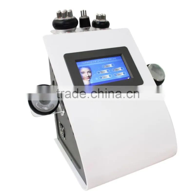 2016 wholesale beauty machine 40K cavitation multipolar RF vacuum suction system beauty salon best cavitation machine