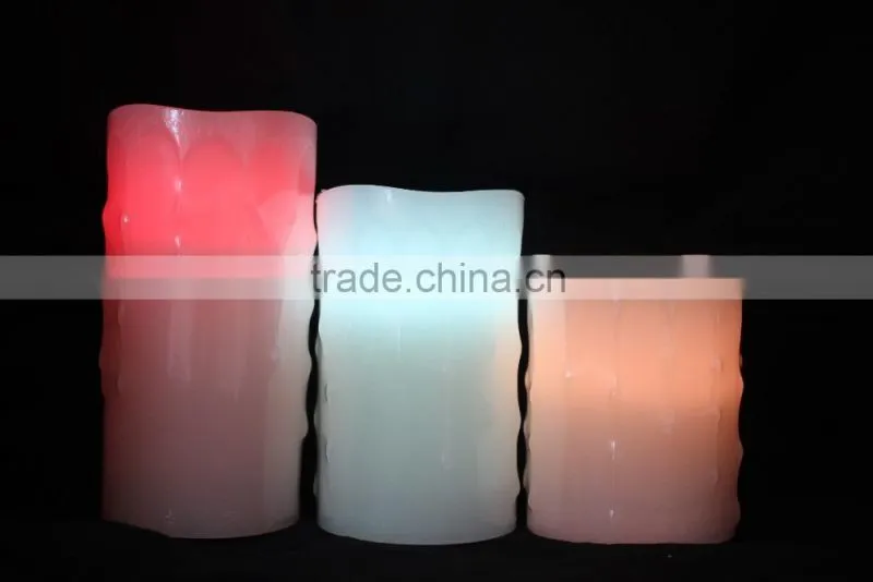 led wax candle