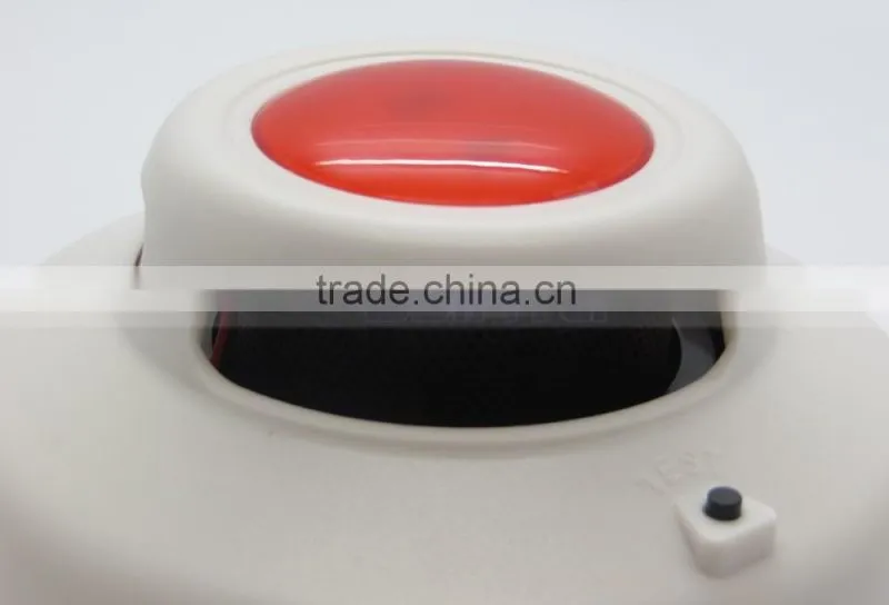 New 9V Battery Red Smoke Alarm Detector