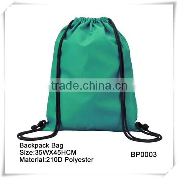 Promotional Polyester Drawstring Bag,Drawstring Backpack