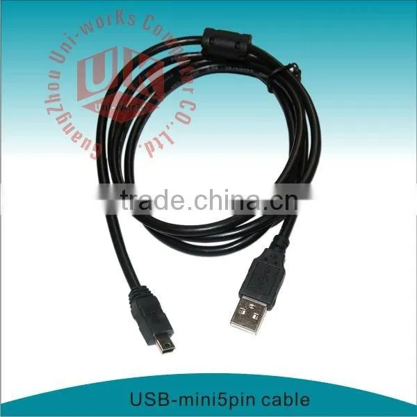 usb AM to mini 5pin cable micro usb charger cable