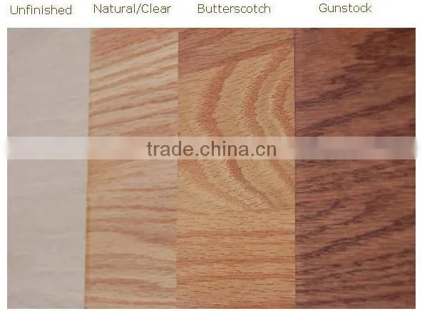 engineered wood stair with bullnose