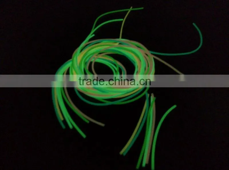 glowing in dark silicone strips for mobile phone waterproof bag