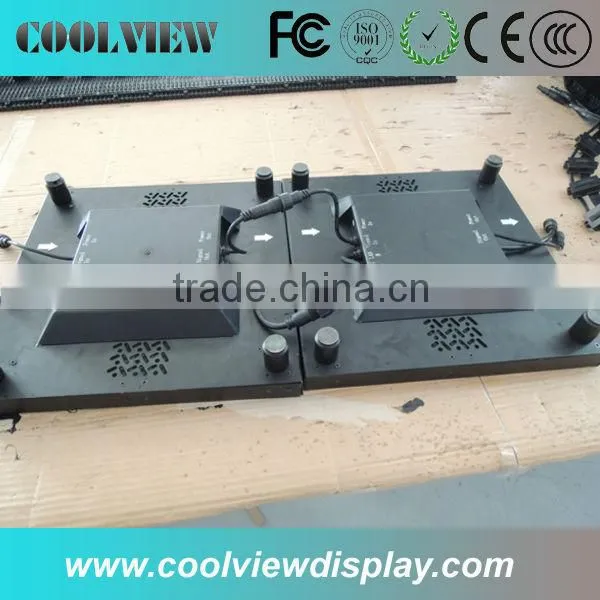 P25 led acrylic dance floor 1000 mm size flight case package