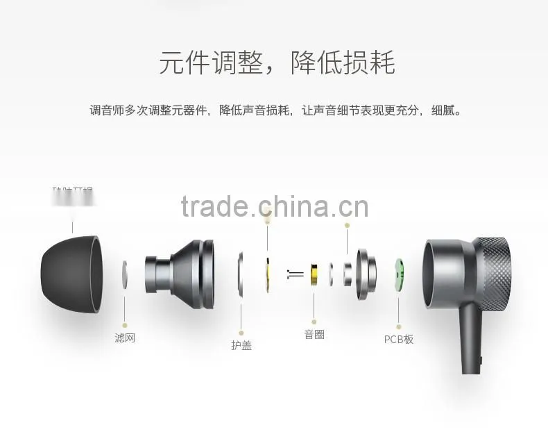 Original ROCK Mula Stereo Earphone in-ear Headphone Handsfree with Mic For SAMSUNG For iPhone Universal Earbud MT-4381
