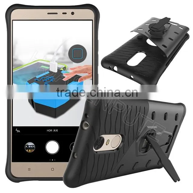2016 ShockProof Tough Armour Heavy Duty Hybrid Case Kickstand Case for RedMi Note3