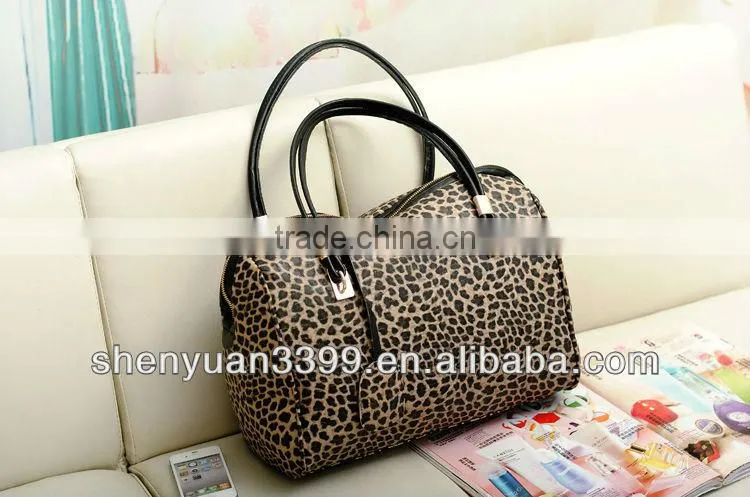 100% Real Leather Handbag, Korean Tote Bag, Hot Sale Leather Handbag