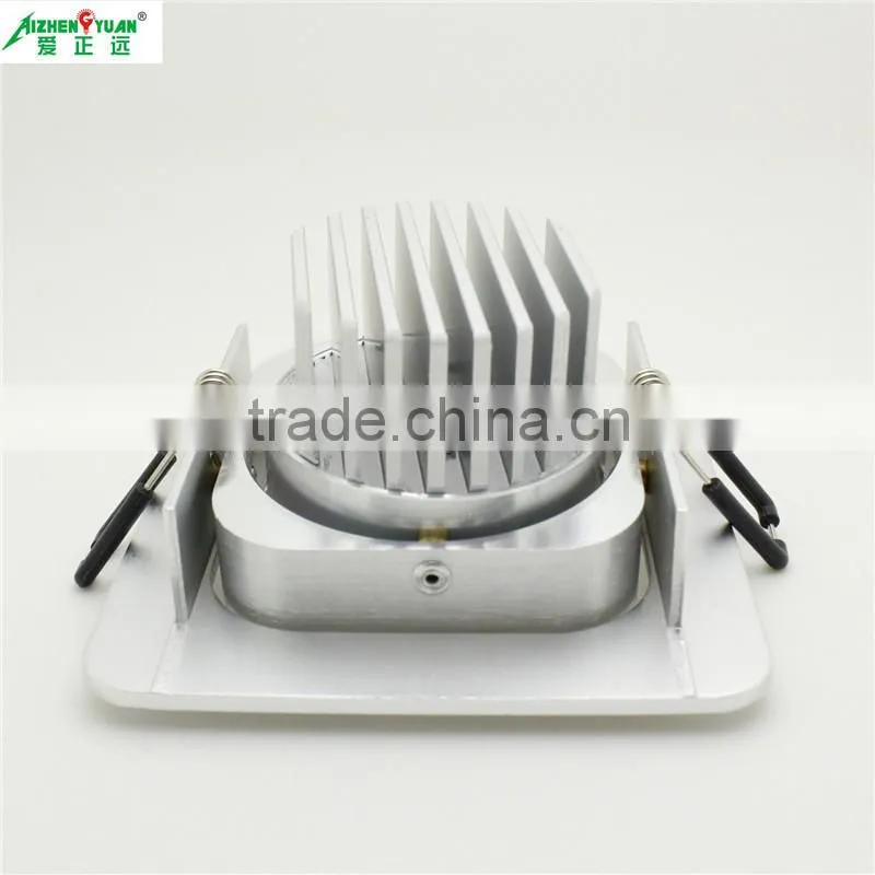Hot selling 10w single head High Quality cob led recessed grill light