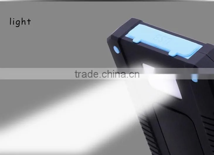 wholeale high capacity outdoor waterproof 8000mah dual usb charger power bank for vivo