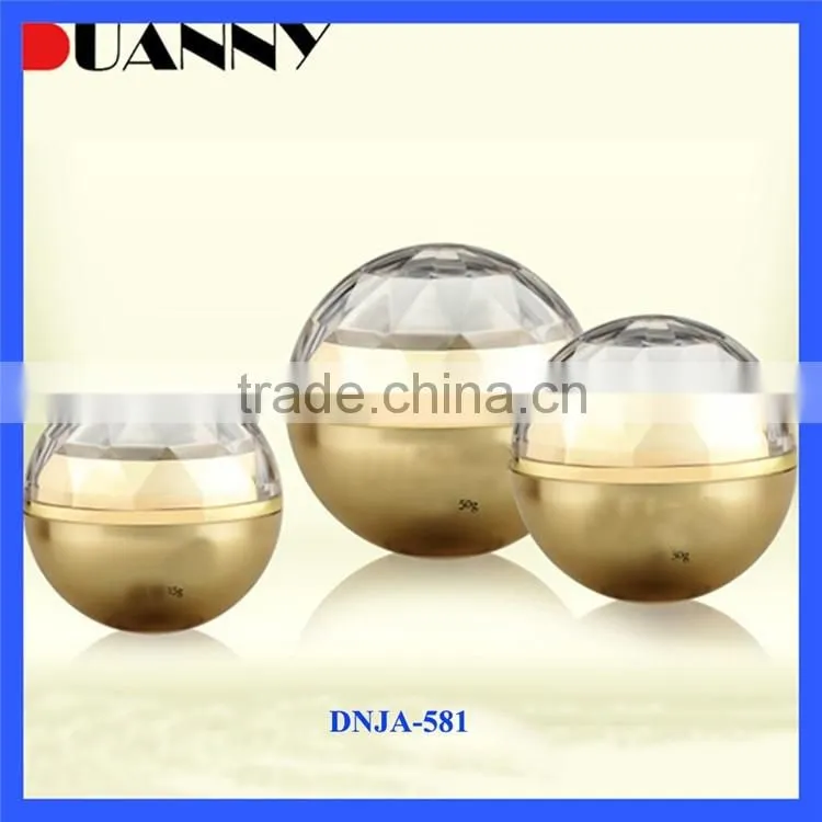 2016 Luxury Cosmetic Cream Jar,Cosmetics Cream Acrylic Bottle And Jar