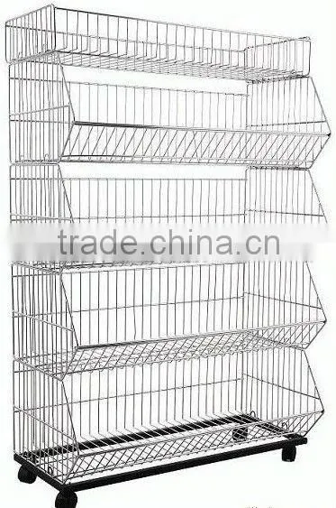 Wire Baskets for Supermarket-11 Years Professional Manufacturer
