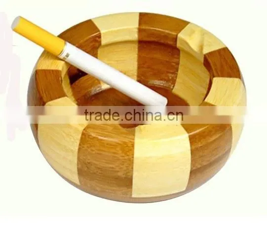 Unique Portable Top Class Bamboo Ashtray Wholesale